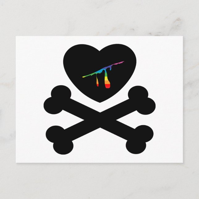 heartz and bones. postcard (Front)