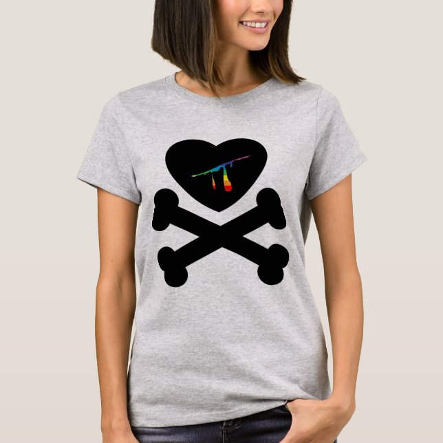 heartz and bones. T-Shirt (Front)