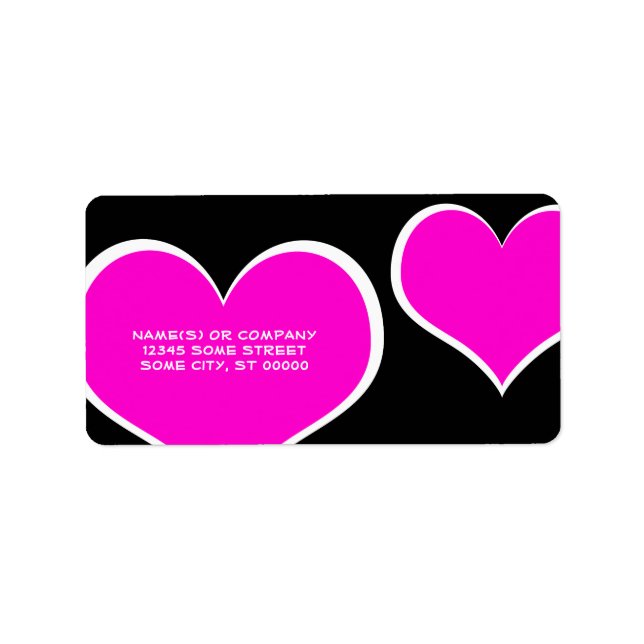 heartz label (Front)