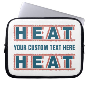 HEAT custom laptop sleeves