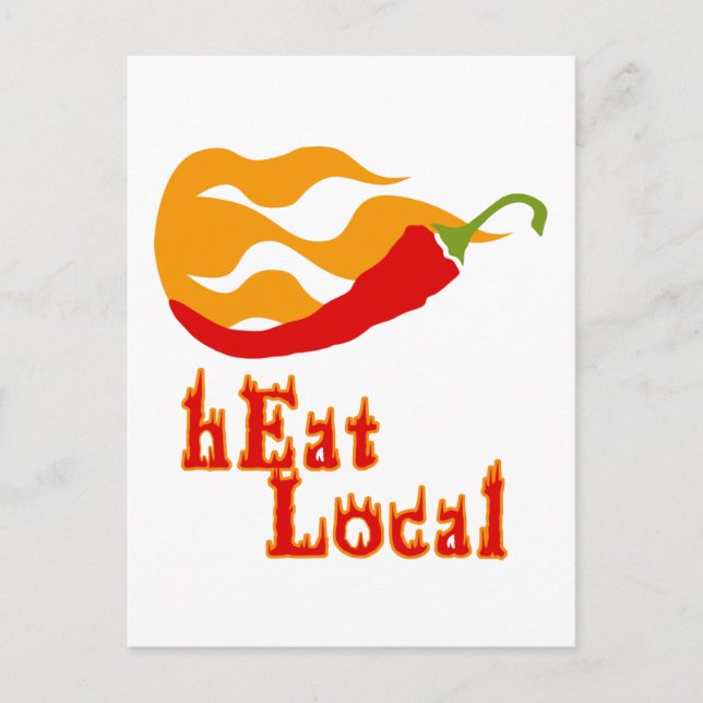 hEat Local Postcard (Front)