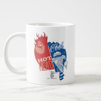 Heat Miser Hot Head & Snow Miser Mr. Cool Large Coffee Mug