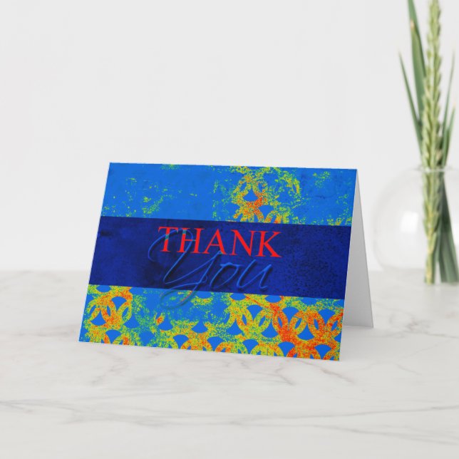 Heat Seeking Thank You Cards (Front)