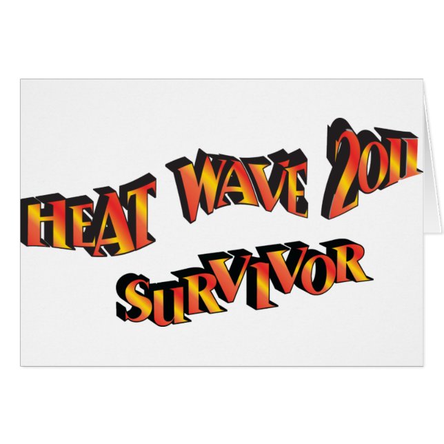 Heat Wave Survivor 2011 Bag (Front Horizontal)