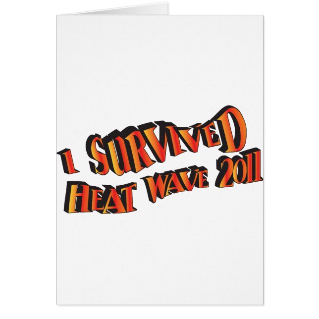 Heat Wave Survivor 2011 Bag (Front)