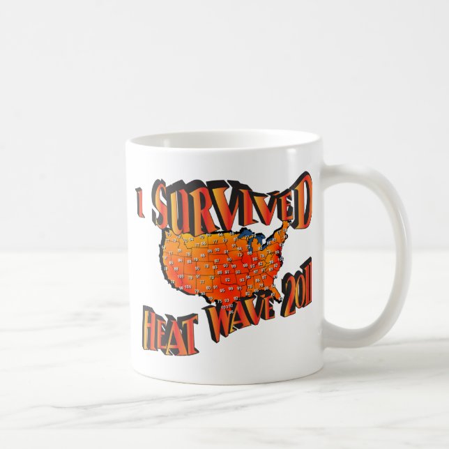Heat Wave Survivor 2011 Bag Coffee Mug (Right)