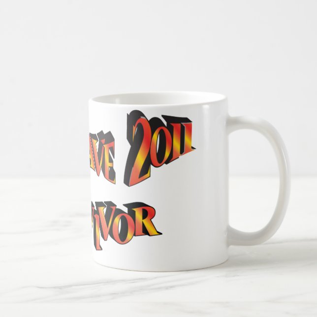 Heat Wave Survivor 2011 Bag Coffee Mug (Right)