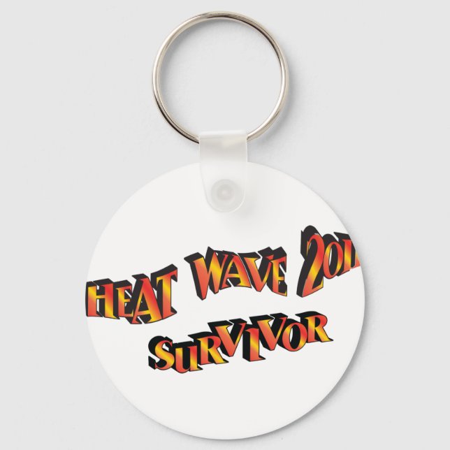 Heat Wave Survivor 2011 Bag Key Ring (Front)