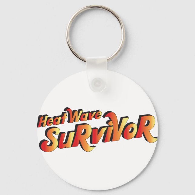 Heat Wave Survivor Key Ring (Front)