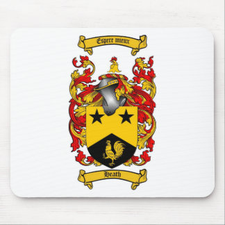 HEATH FAMILY CREST -  HEATH COAT OF ARMS MOUSE PAD
