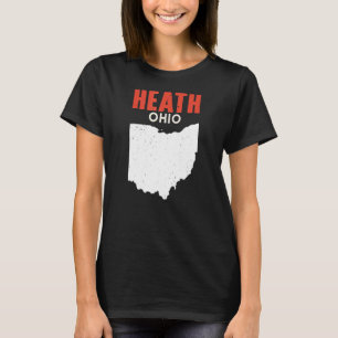 Heath Ohio USA State America Travel Ohioan T-Shirt
