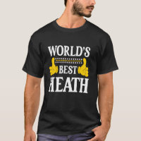 Heath Surname Funny Team Family Last Name World's