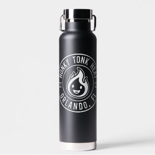 HeatHead White and Black Water Bottle