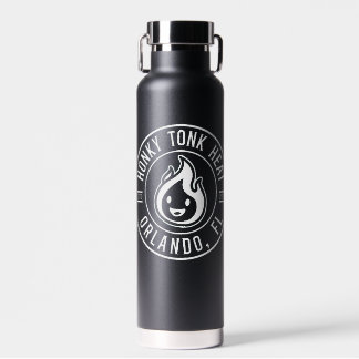 HeatHead White and Black Water Bottle
