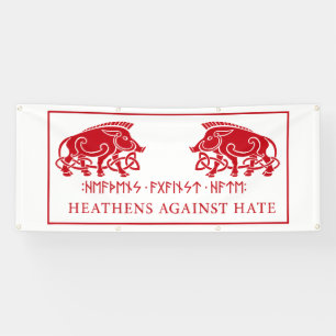Heathens Against Hate Banner 