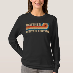 HEATHER First Name Funny Retro Vintage Birthday T-Shirt