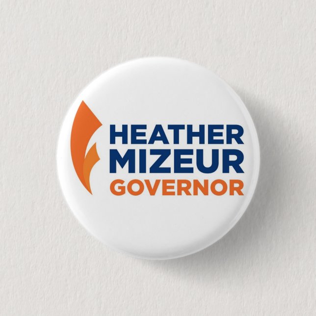Heather Mizeur Button (Front)
