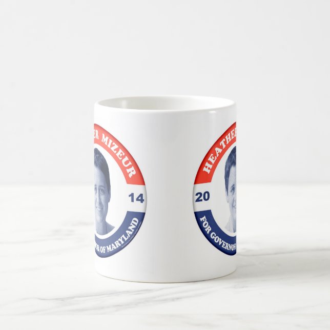 Heather Mizeur Retro Mug (Center)