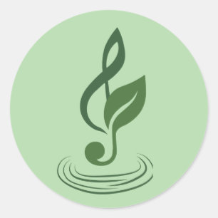 Heather Niemi Savage Logo Large Round Stickers