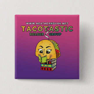 Heather Novak Official Reader Pin! 15 Cm Square Badge