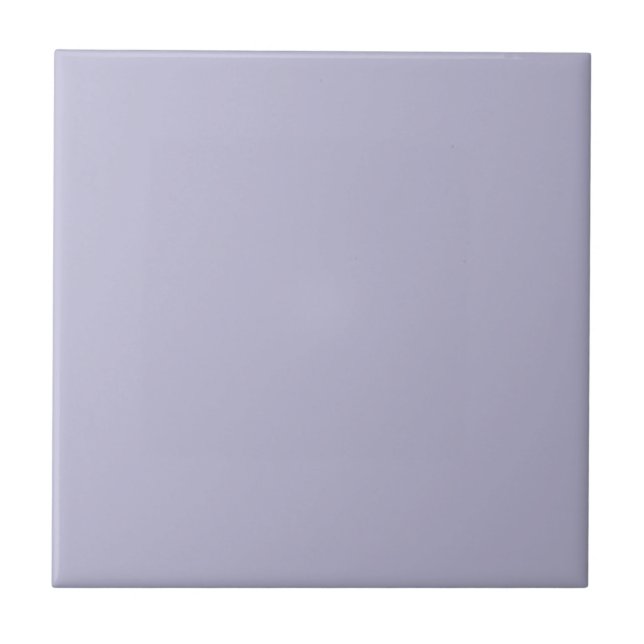 Heather Purple Solid Colour Ceramic Tile (Front)
