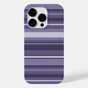Heather purple stripes Case-Mate  iPhone 14 Pro Case