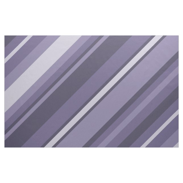 Heather purple stripes fabric (Fat Quarter)