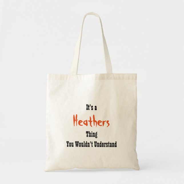 Heathers Tote Bag (Front)