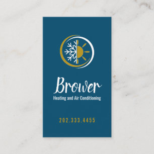 Heating & Air Conditioning, Cooling, Repair Business Card