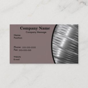 Heating and Cooling Business Card