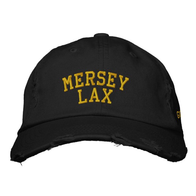 Heaton Mersey Lax Embroidered Hat (Front)