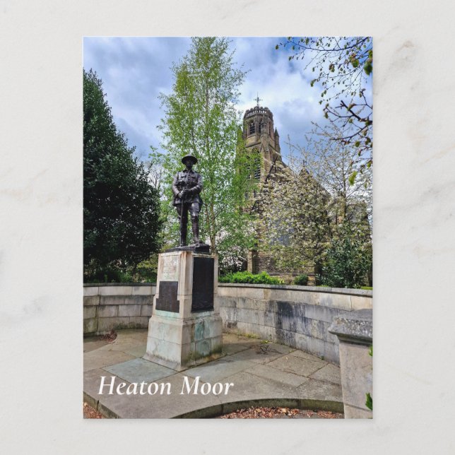 Heaton Moor Postcard (Front)