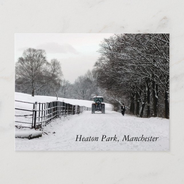 Heaton Park, Manchester Postcard (Front)