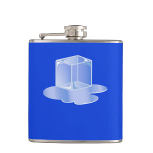 Heatwave ice cube hip flask
