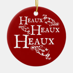 Heaux Heaux Heaux Ceramic Ornament