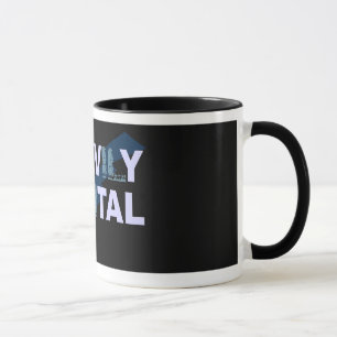 Heav(il)y Me(n)tal mug