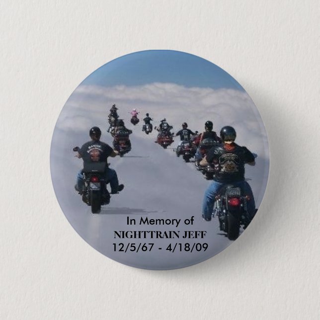 Heaven 6 Cm Round Badge (Front)