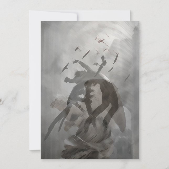 Heaven and Hell Invitation (Front)