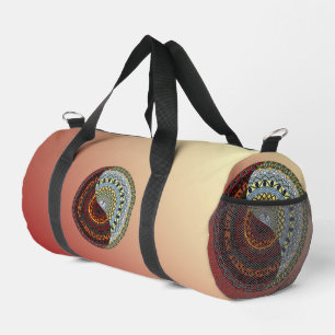 Heaven and Hell Mandala Duffle Bag