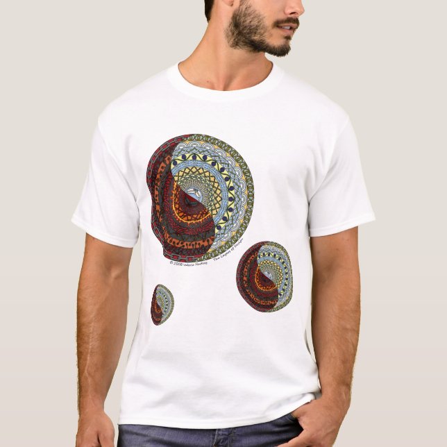 Heaven and Hell Men's Light Shirt (Front)