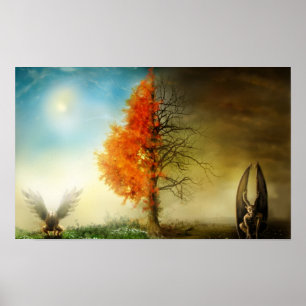 Heaven and Hell Poster