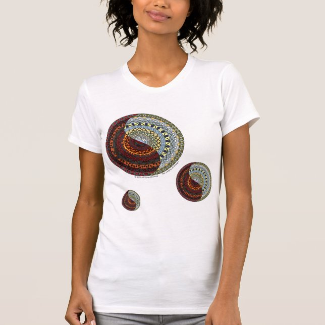 Heaven and Hell Women's Light Shirt (Front)