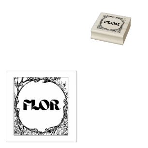 Heaven Botanical Florist Stamp