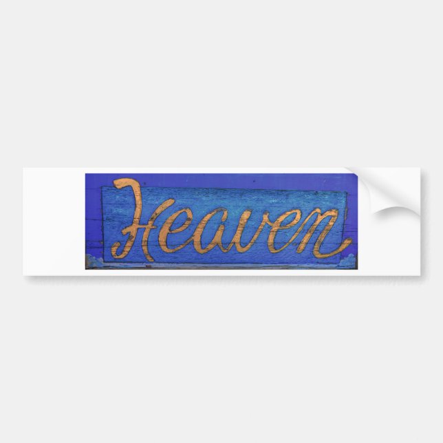 Heaven Bumper Sticker (Front)