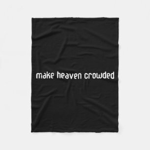 Heaven Christian Religious God Jesus Men Women Kid Fleece Blanket