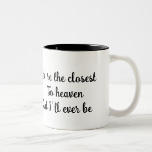 🐶 Heaven Closest Dog Love Quote Romantic Mug 💖