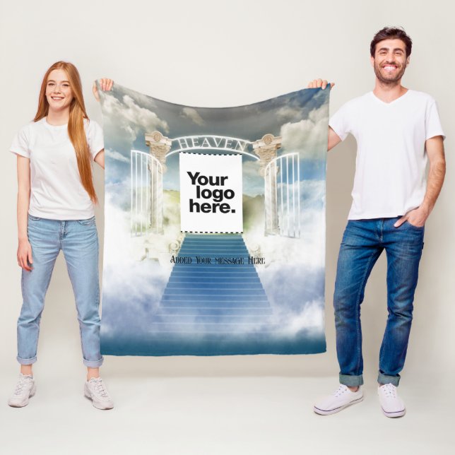 Heaven Gate Memorial Fleece Blanket (In Situ)