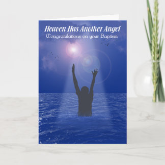 HEAVEN HAS ANOTHER ANGEL (MALE) CARD