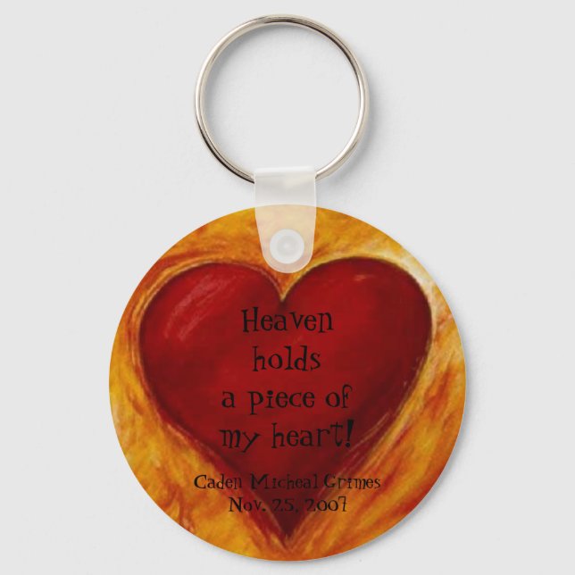 Heaven Holds Keychain (Front)