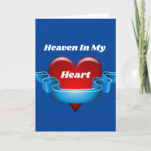 Heaven In My Heart Greeting Card